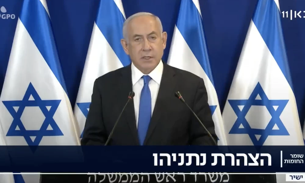 Πολεμικό διάγγελμα Νετανιάχου: ''Έχουμε πόλεμο-Μπείτε στα καταφύγια''